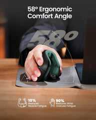 PROTOARC Ergonomska vertikalna brezžična miška