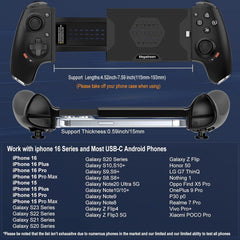 MEGADREAM USB-C mobilni igralni kontroler za iPhone 16/15 in Android