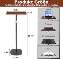Stoječa Višinsko Nastavljiva Miza/Stojalo za Prenosnik (46 - 120 cm)