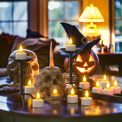 Polnilne LED svečke z daljincem in timerjem