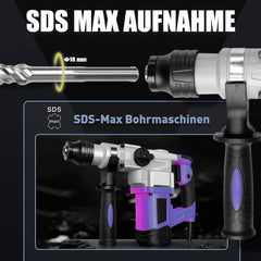 MOXPIFY SDS Max sveder za beton - 40 × 340 mm