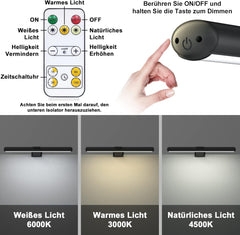 Brezžična LED stenska svetilka z daljincem