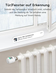 Pametni termostat za radiatorje s podporo aplikacijo - 3 kosi