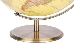 Antični Globus s Kovinskim Podstavkom