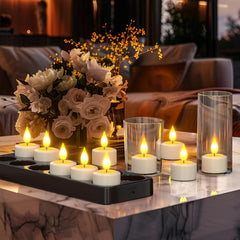 Polnilne LED svečke z daljincem in timerjem