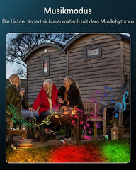 RGBW+IC Pametna zunanje svetilke, IP65, 4 kos