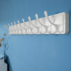 Leseni Obešalnik za Steno z 10 Kljukami