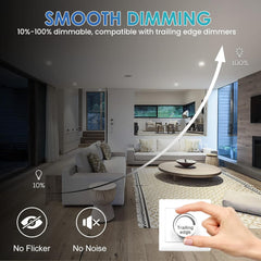 Vgradni LED reflektorji, Dimmable, IP44