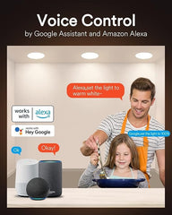 170mm LED vgradni reflektor, 12 W, 16 milijonov barv, Dimmable