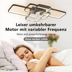 Stropni Ventilator z LED Osvetlitvijo - 80 W