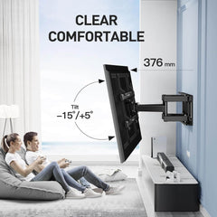 TV Stenski nosilec za 37"-85" Televizorje z Nosilnostjo do 60kg