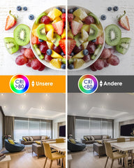 Ultra ploščati LED vgradni reflektorji 6W, 3000K 84mm