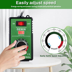DEWIN 230 V univerzalni regulator napetosti za motorje in električno orodje