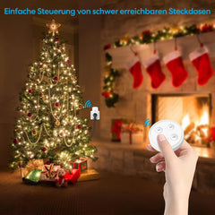 Radijsko vodena kotna vtičnica v beli barvi