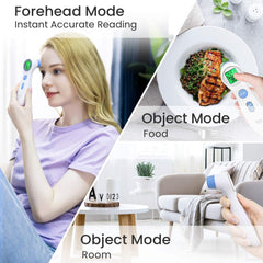 Brezkontaktni infrardeči termometer z LCD zaslonom