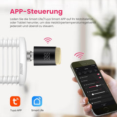 Pametni WiFi Termostat za Radiatorje Združljiv z Alexo in Google Home