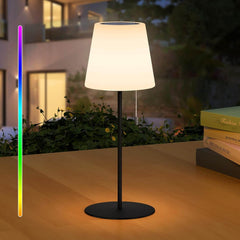 Solarna LED Namizna Luč za Zunanjo in Notranjo Uporabo