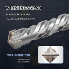 MOXPIFY SDS Max sveder za beton - 40 × 340 mm