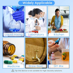 HYCC laboratorijski magnetni mešalnik 3000 RPM - kapaciteta do 3 L