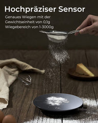 Digitalna kuhinjska tehtnica s povezavo na aplikacijo