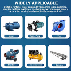 DEWIN frekvenčni pretvornik 0,75 kW, 230 V z zunanjim upravljalnikom