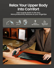 PROTOARC Ergonomska vertikalna brezžična miška