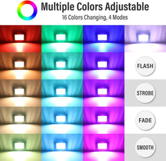 RGB LED reflektor 30 W z daljincem in 16 barvami