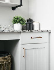 Komplet 9 kuhinjskih ročajev v staranem medeninem videzu