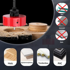 HSAWBIT HSS žaga za les s SDS Plus in šesterokotnim nastavkom