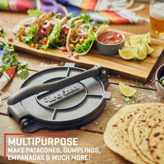 UNO CASA itoželezna stiskalnica za tortilje - 20 cm