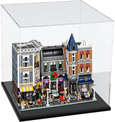 NYNELLY akrilna vitrina za zbirke – 45 × 45 × 44,5 cm