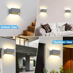 20 W LED Zunanje Stenske Svetilke - 3000 K (Paket 4 Kosi)