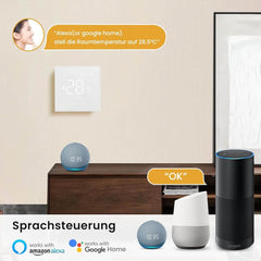 Wifi Pametni Termostat za Vodno Talno Gretje, Združljiv z Alexa in Google Home