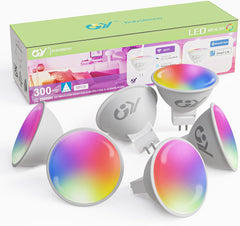 Pametna LED žarnica GU5.3 MR16 Wi-Fi, 5 W, 380 lm, 6 kos