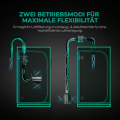 MARS HYDRO 150 mm zamenljiv filter z aktivnim ogljem za nadzor vonjav