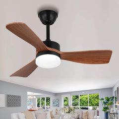 CAINJIAZH stropni ventilator z lučjo in daljinskim upravljalnikom