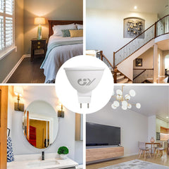 GU5.3 LED 4,5 W MR16 topla bela žarnica, 12 V, 663 lm, 3000 K, 6 kos