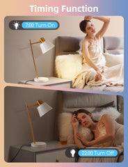 Pametna LED žarnica E27 12 W RGB z Bluetooth upravljanjem, 6 kosov