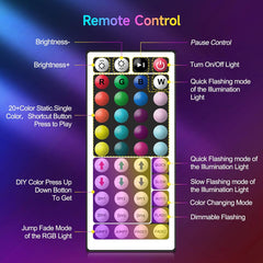 UV in RGB barvna svetilka, DJ reflektor za zabave