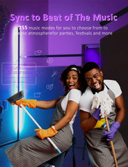 Pametna RGB stoječa svetilka z daljincem in aplikacijo