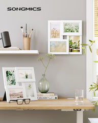 Komplet 10 črnih okvirjev za slike različnih dimenzij