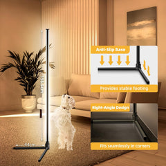 Pametna RGB stoječa svetilka s funkcijo glasbenega sinhroniziranja