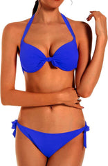 EONAR večbarvne dvodelne push-up kopalke