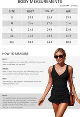 MUWODKDN Push-up tankini dvodelne kopalke - XL