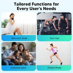 Digitalna telesna tehtnica z aplikacijo in LED zaslonom