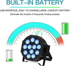 DELIBANG 24 W LED reflektor RGBW z daljinskim upravljalnikom in časovnikom