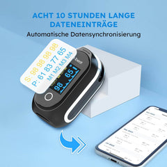 VIBEAT Bluetooth pulzni oksimeter z neprekinjim spremljanjem SpO₂