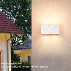 24 W Zunanje Svetilke s Senzorjem Gibanja - IP65, 3000 K (Komplet 2 Kosa)