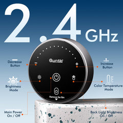 Ukrivljena svetilka za monitor