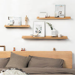 OAKERLAND masivna hrastova stenska polica - 50 x 15 cm